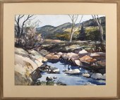 VLADIMIR PAVLOSKY WATERCOLOR,