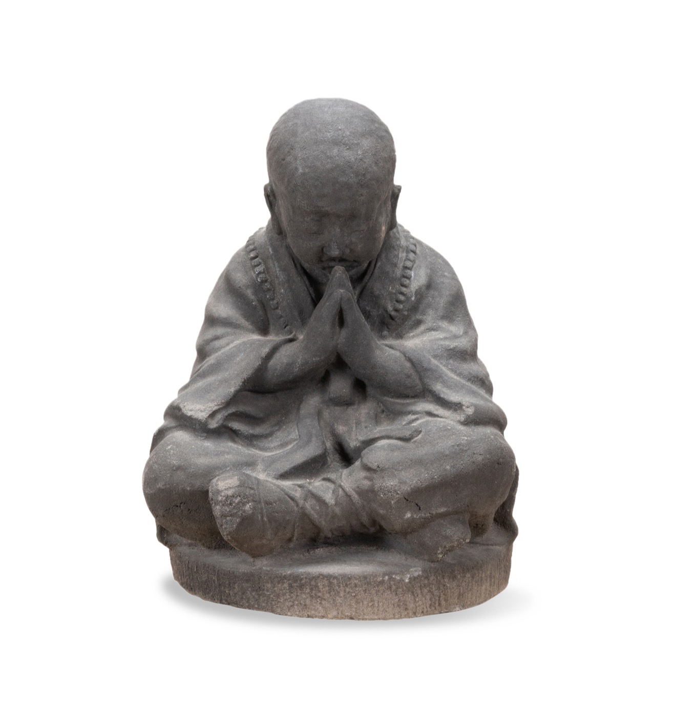 VOLCANIC ASH SCULPTURE OF A