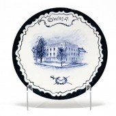 VOLKMAR DECORATED POTTERY PLAT