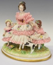 VOLKSTEDT DRESDEN LACE PORCELA