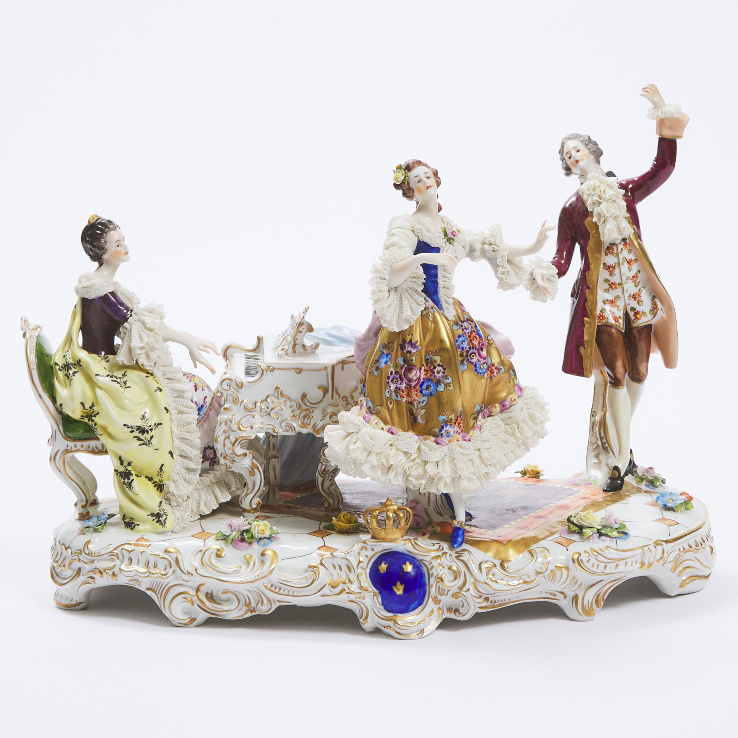Volkstedt Musical Soirée Figure