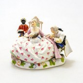 VOLKSTEDT PORCELAIN FIGURAL CR