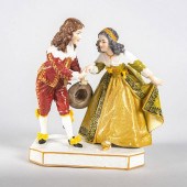 VOLKSTEDT PORCELAIN FIGURAL GR