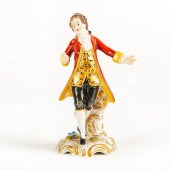 VOLKSTEDT PORCELAIN FIGURINE,