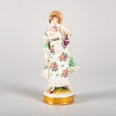 VOLKSTEDT PORCELAIN LACE FIGUR