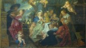 VON BALEN, H. 17th C. O/B  "Pr