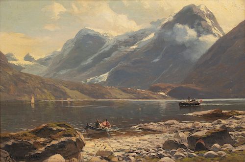 VON ECKENBRECHER, OILON THE BEACH