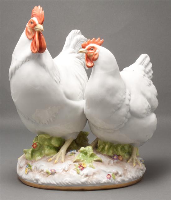 Von Schierholz painted porcelain