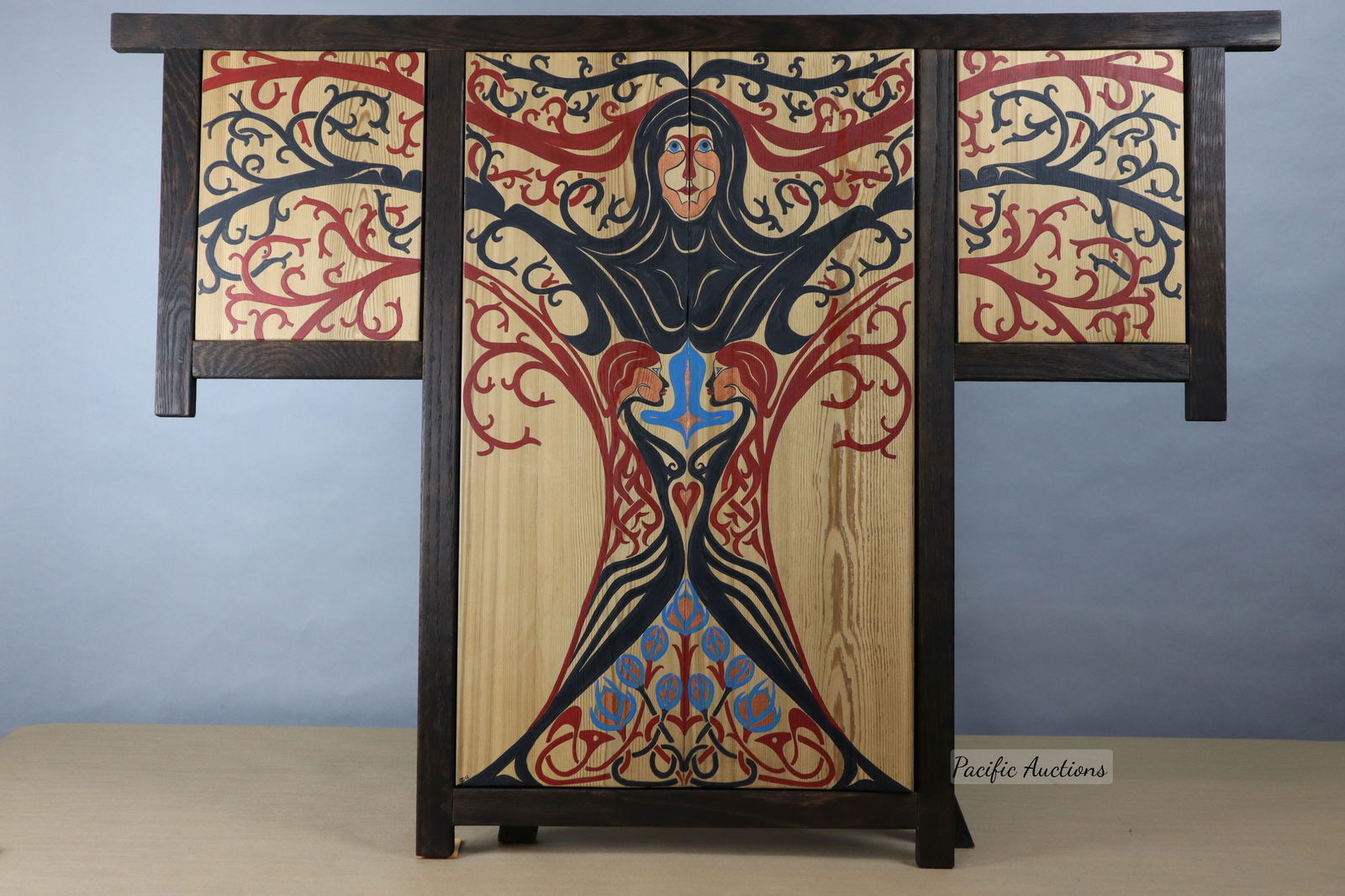 VOYSEY'S TREE ACRYLICS ON CEDAR