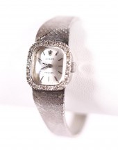 VTG. ROLEX PRECISION 18KWG DIA