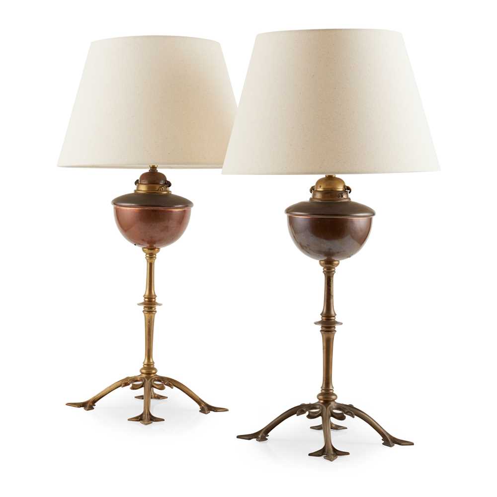 W. A. S. BENSON (1854-1924) PAIR OF