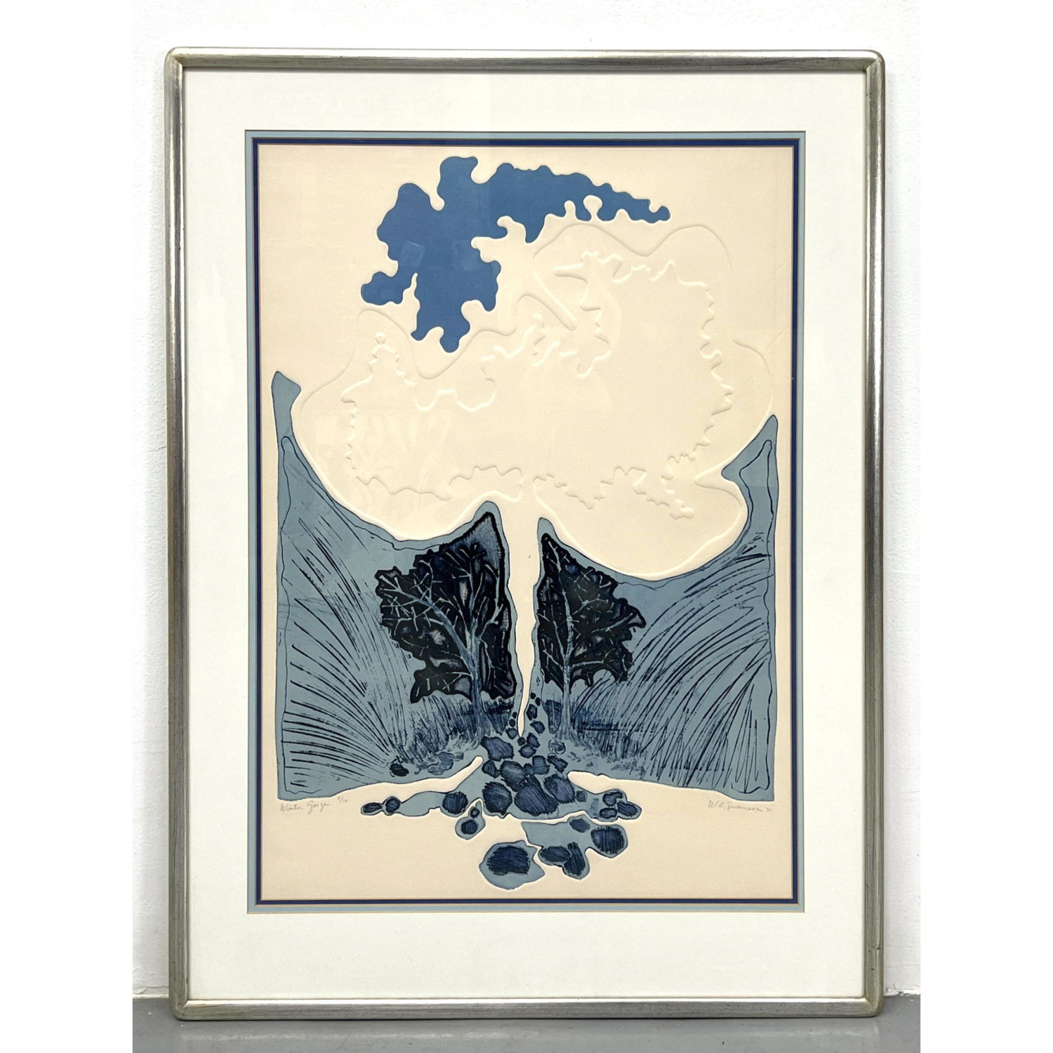 W. A. SWANSON Signed Embossed
