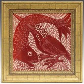 W. DE MORGAN TILEA Late 19th C