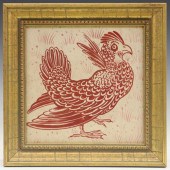 W. DE MORGAN TILEA Late 19th C