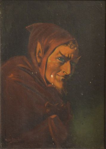 W. DEIKUWSKI (20TH CENTURY), HOODED