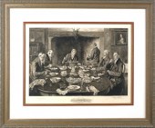 W. Dendy Saddler signed print