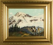 W. FRANKLIN LAWTON OIL ON BOAR