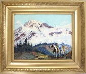 W. FRANKLIN LAWTON OIL ON BOAR