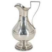 W. GALE & SON STERLING PITCHER