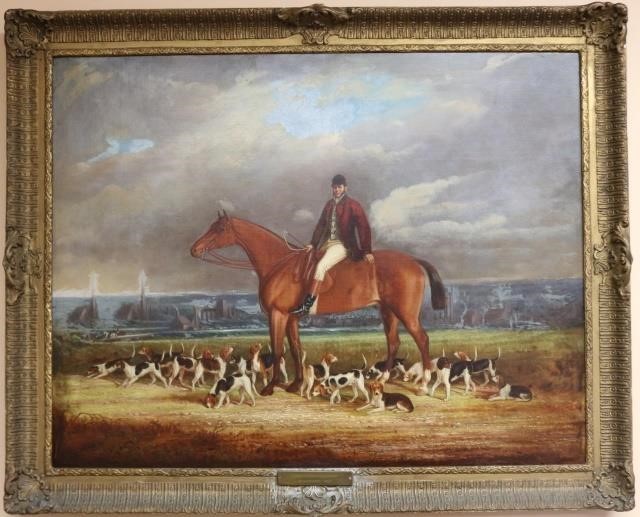 W. GARLAND (DIED 1882, UK) OIL