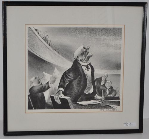 W. GROPPER "THE OPPOSITION"