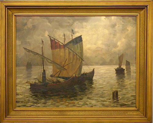 W. H. WENDLBERGER SEASCAPEWenzel