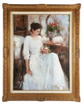 W. HUANG: PORTRAIT OF A SEATED