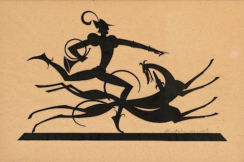 W. HUNT DIEDERICH SILHOUETTE, 2
