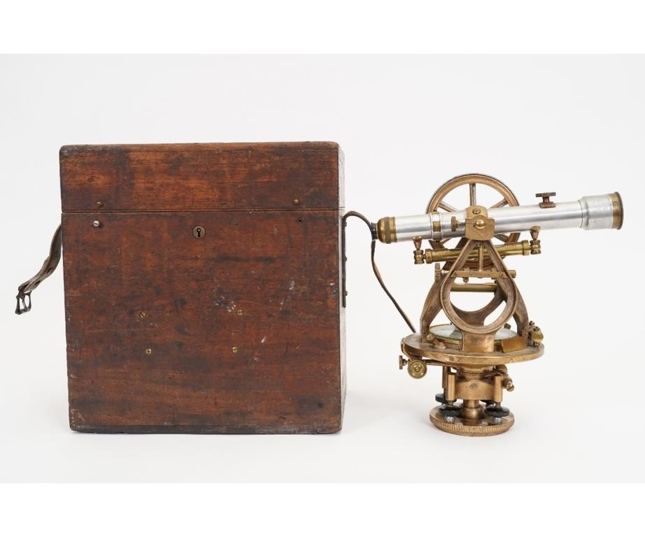 W. & L.E. Gurley aluminum and brass