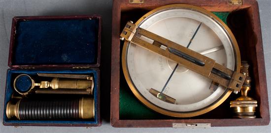 W. & L.E. Gurley brass and metal