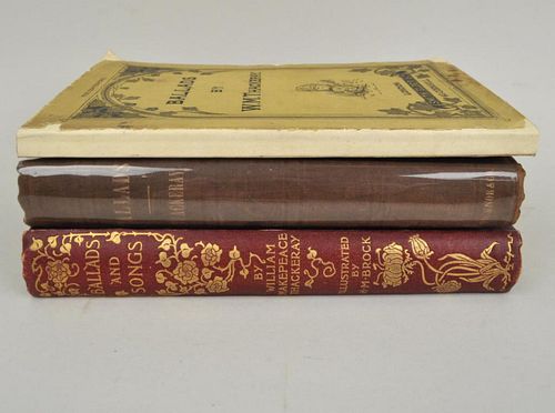 W. M. THACKERAY, BALLADS,