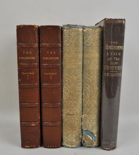 W. M. THACKERAY, THE VIRGINIANS,1ST