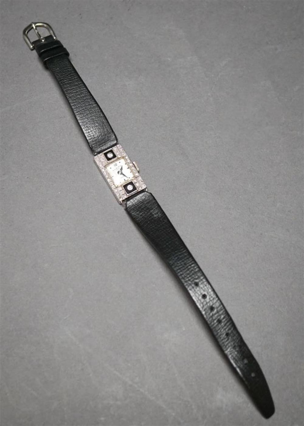 W. & M. ULLMAN ART DECO PLATINUM,