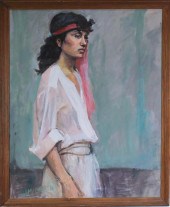 W. MCGRATH OIL ON CANVASW. McG