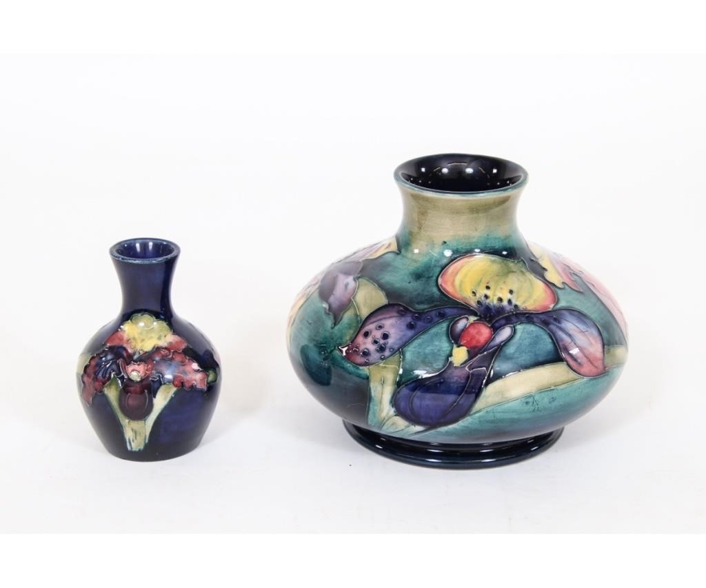 W. Moorcroft vase decorated with