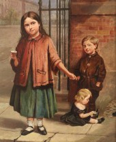 W. MULRENDY;  20TH C. OIL ON A