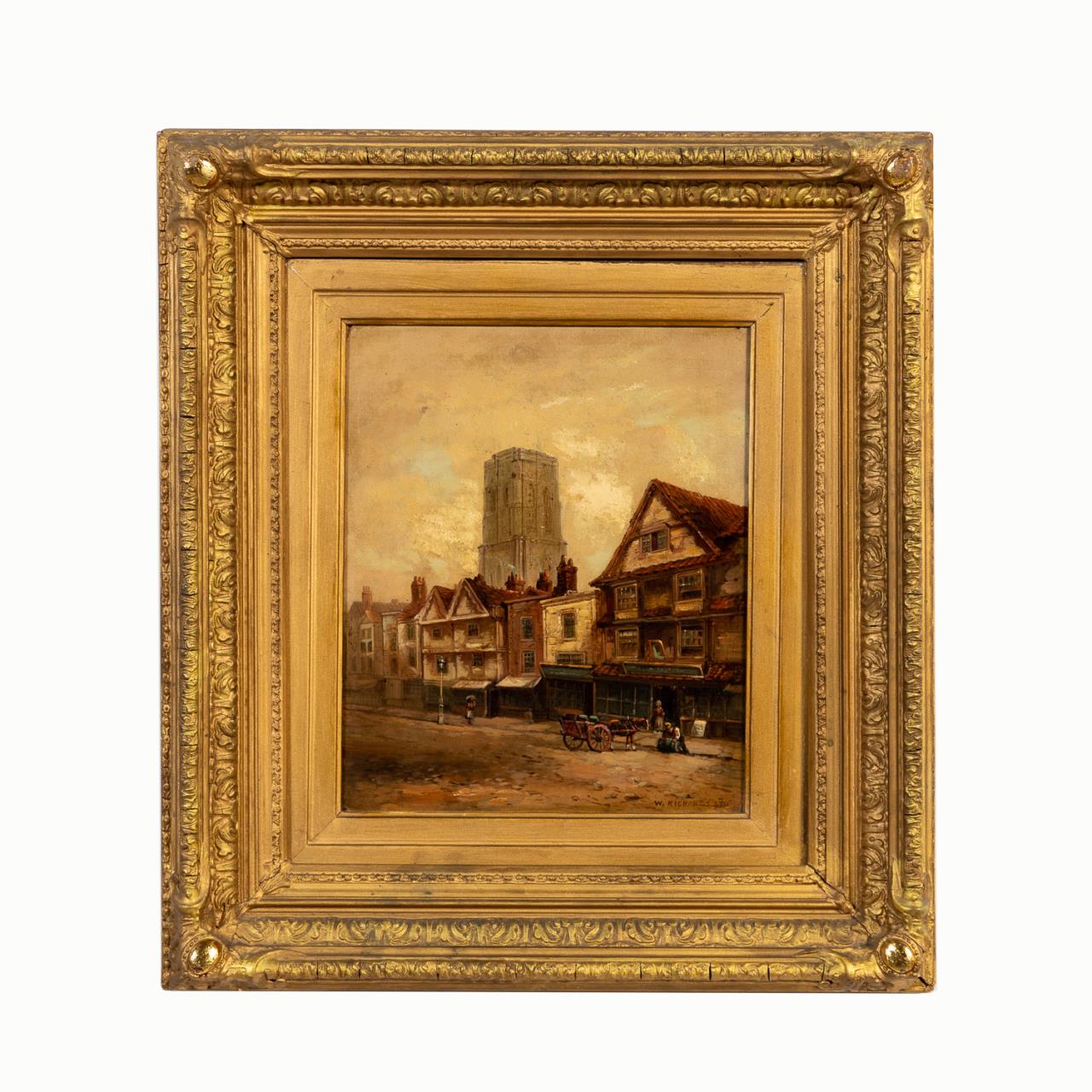W. RICHARDS, CATHEDRAL VIEW,