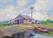 W. SIDNEY SWAIN WPA ERA PAINTI