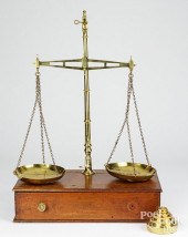 W. & T. AVERY BRASS BALANCE SC