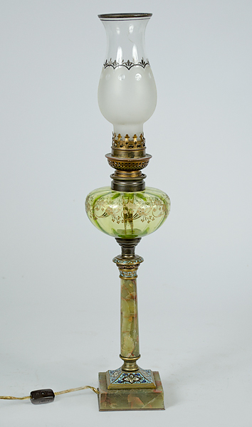 W & W Kosmos Electrified Oil Lamp