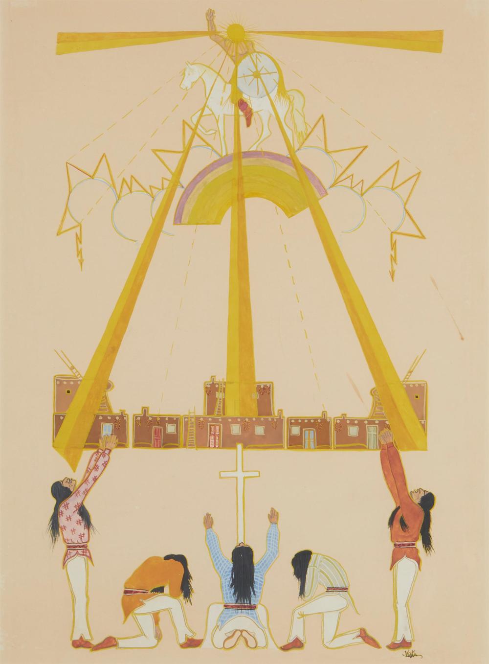 WA KA, (B. 20TH CENTURY, ZIA