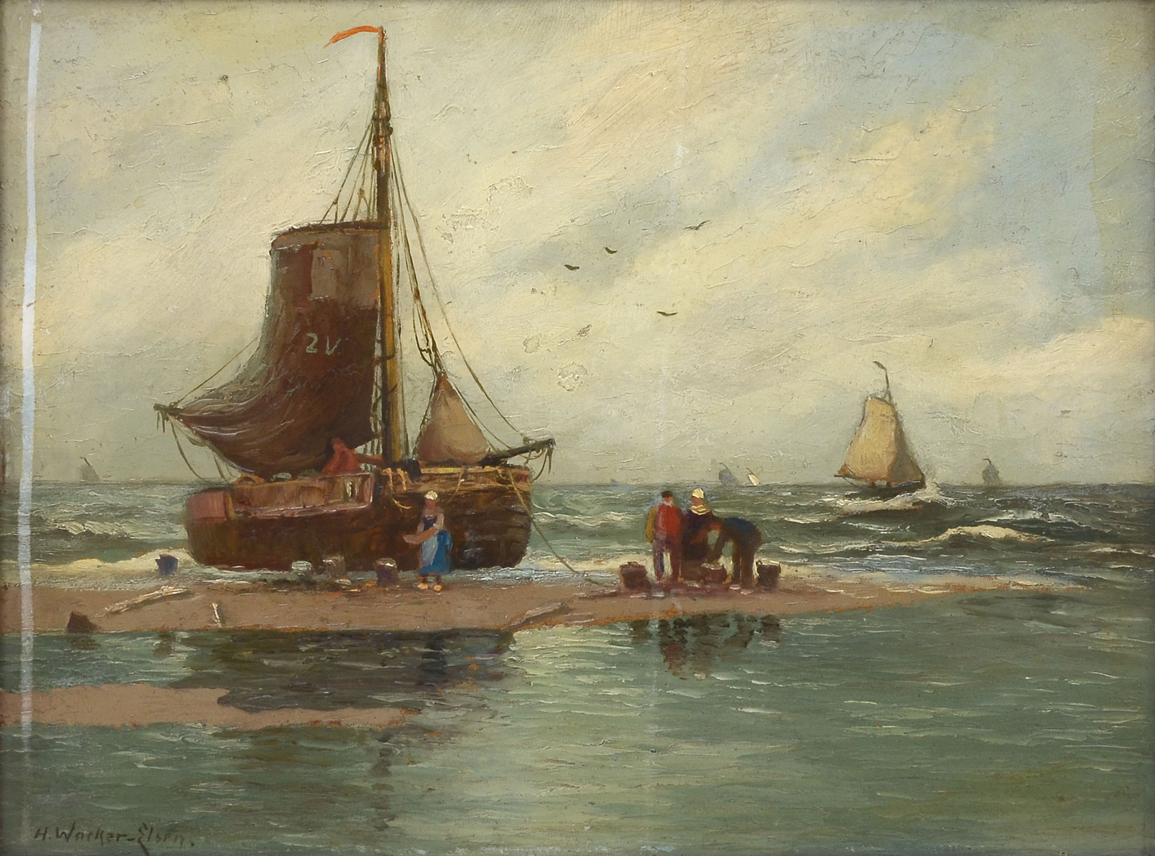 WACKER-ELSON, Hans, (German,