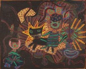 WACLAW GIBASZEK OIL ON CANVAS