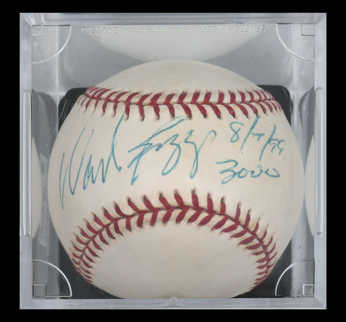 WADE BOGGS AUTOGRAPHED MLB BASEBALL