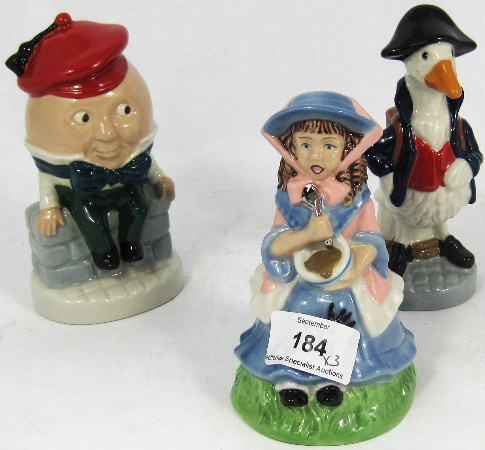 Wade figures Goosey Gander Humpty