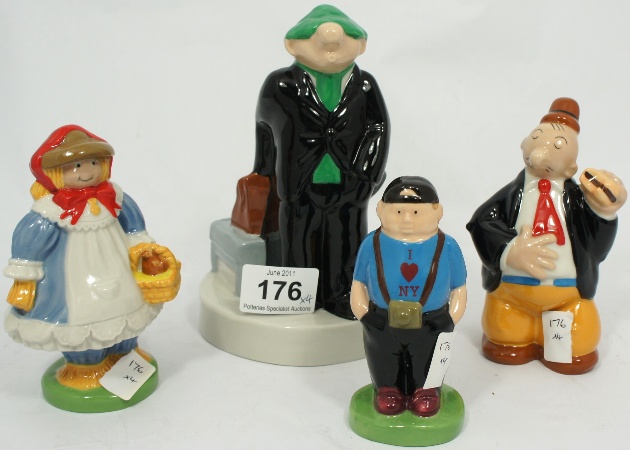 Wade Figures Wimpy Ma Straw Buffalo