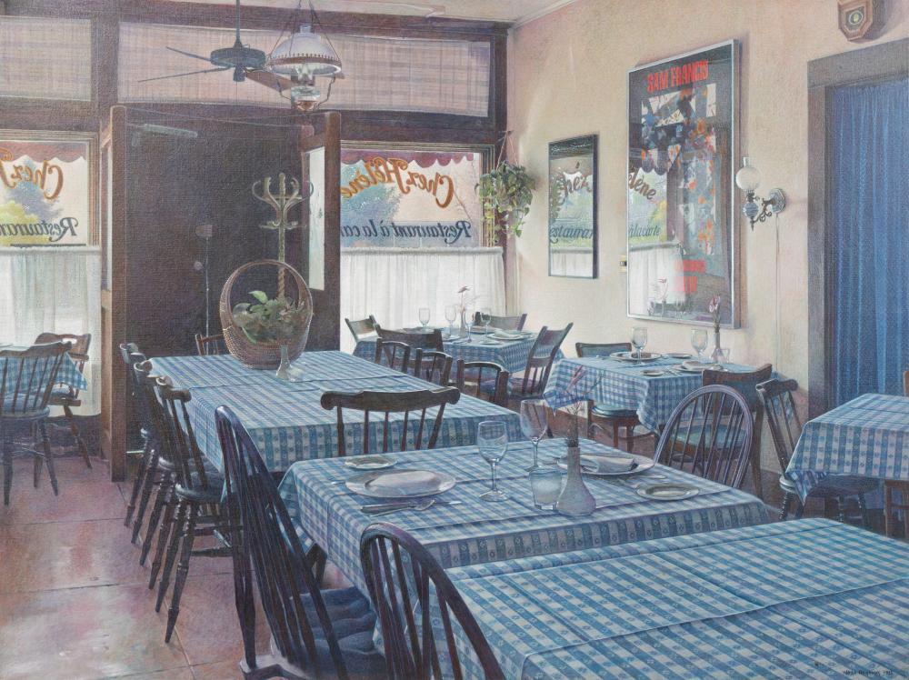 WADE REYNOLDS (1929 - 2011): CAFE