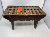 WAFFLE TOP FOOTSTOOL WAFFLE TO