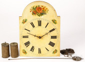 WAG ON THE WALL CLOCK, 19TH C.