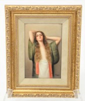 WAGNER GERMAN PORCELAIN HAND P